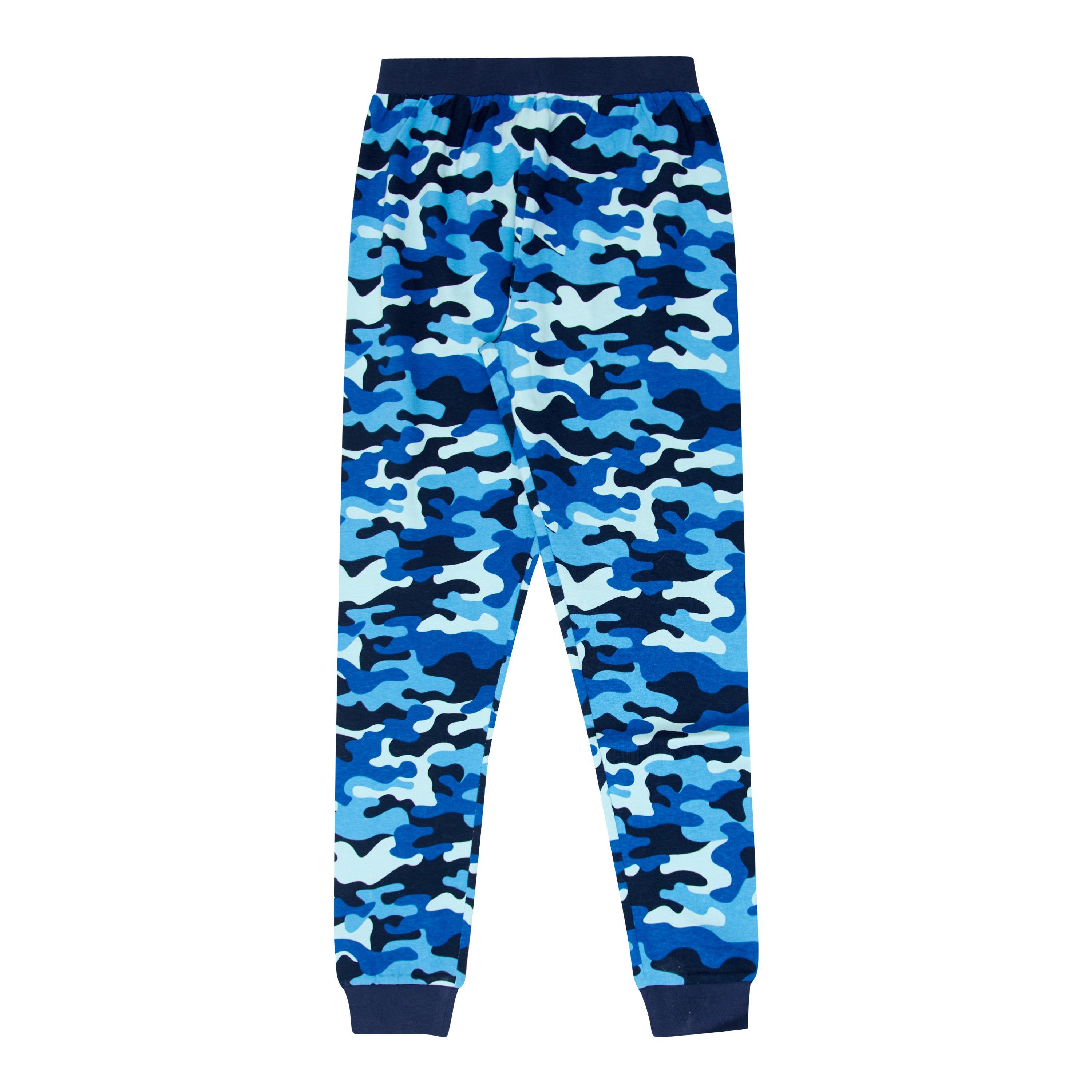 Firetrap Kids Boys Camo Pyjama Set
