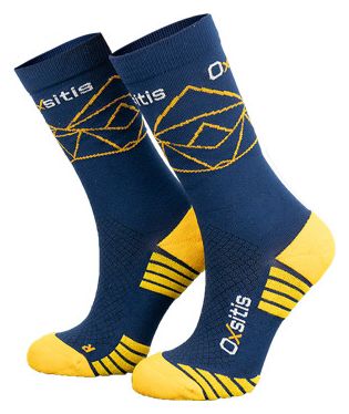 Chaussettes Oxsitis Adventure Noir Jaune Unisex