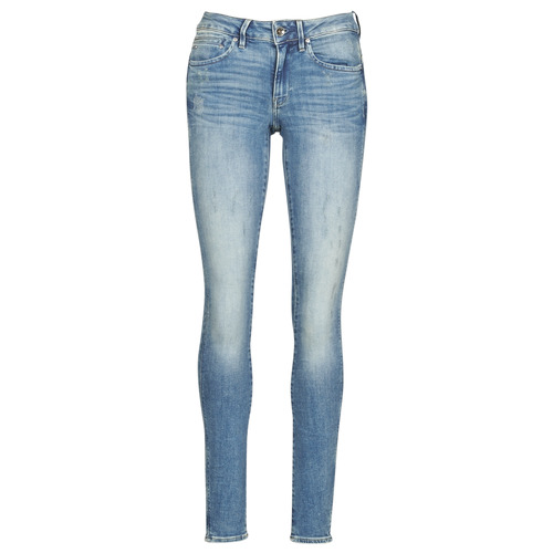 G-Star Raw - MIDGE ZIP MID SKINNY WMN - Bleu