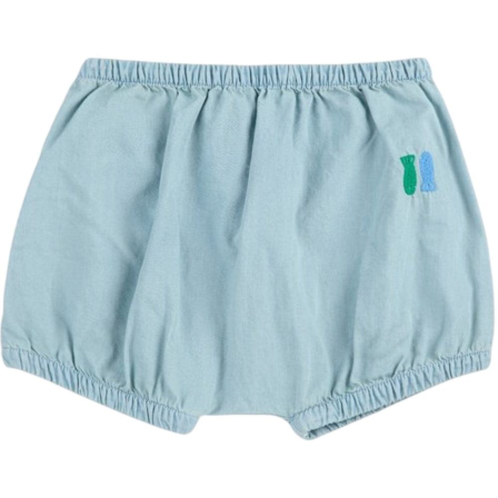 Køb Bobo Choses Lys Blue Lucky Fish Embroidery Bloomer