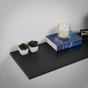 Meubelpaneel zwart ABS 240x60 cm 18 mm