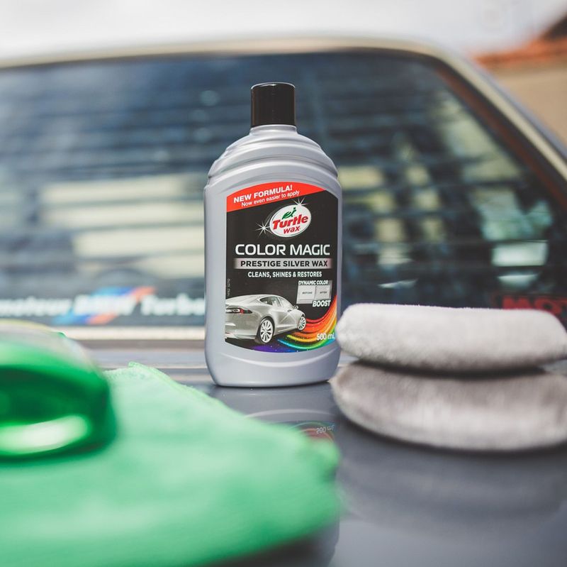 Turtle Wax - Color Magic Prestige - Autowax - Zilver