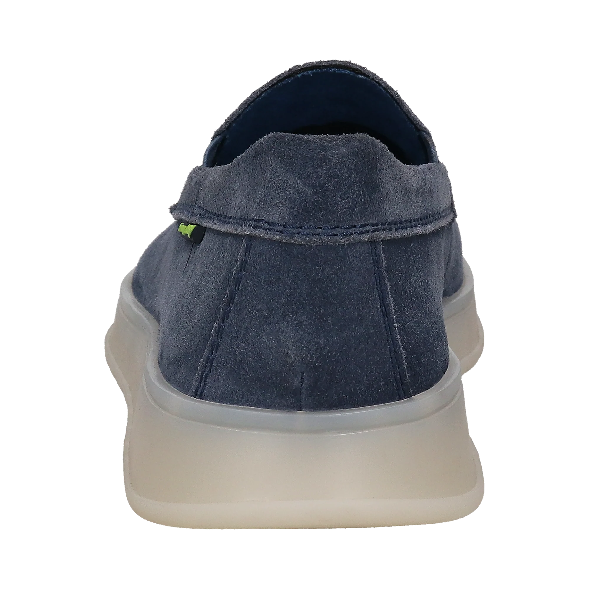 Leder Mokassin blau
