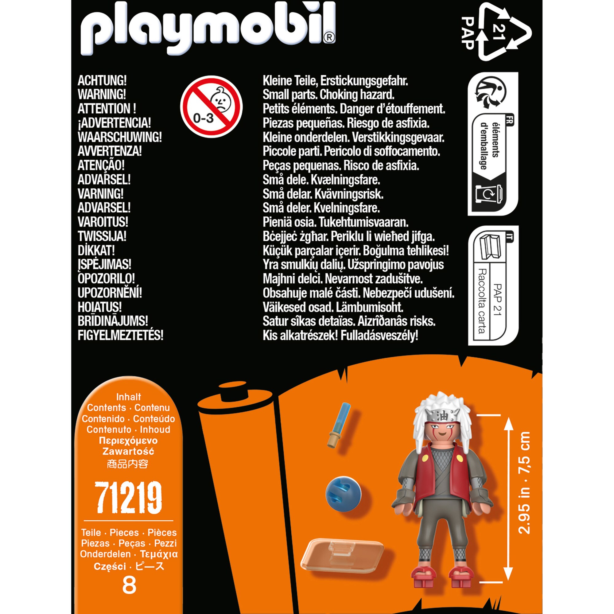 PLAYMOBIL Konstruktionsspielzeug Naruto Shippuden - Jiraiya