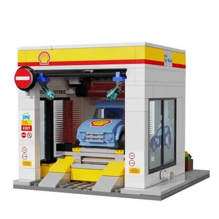 CaDa Shell Waschstraße (294 Teile)