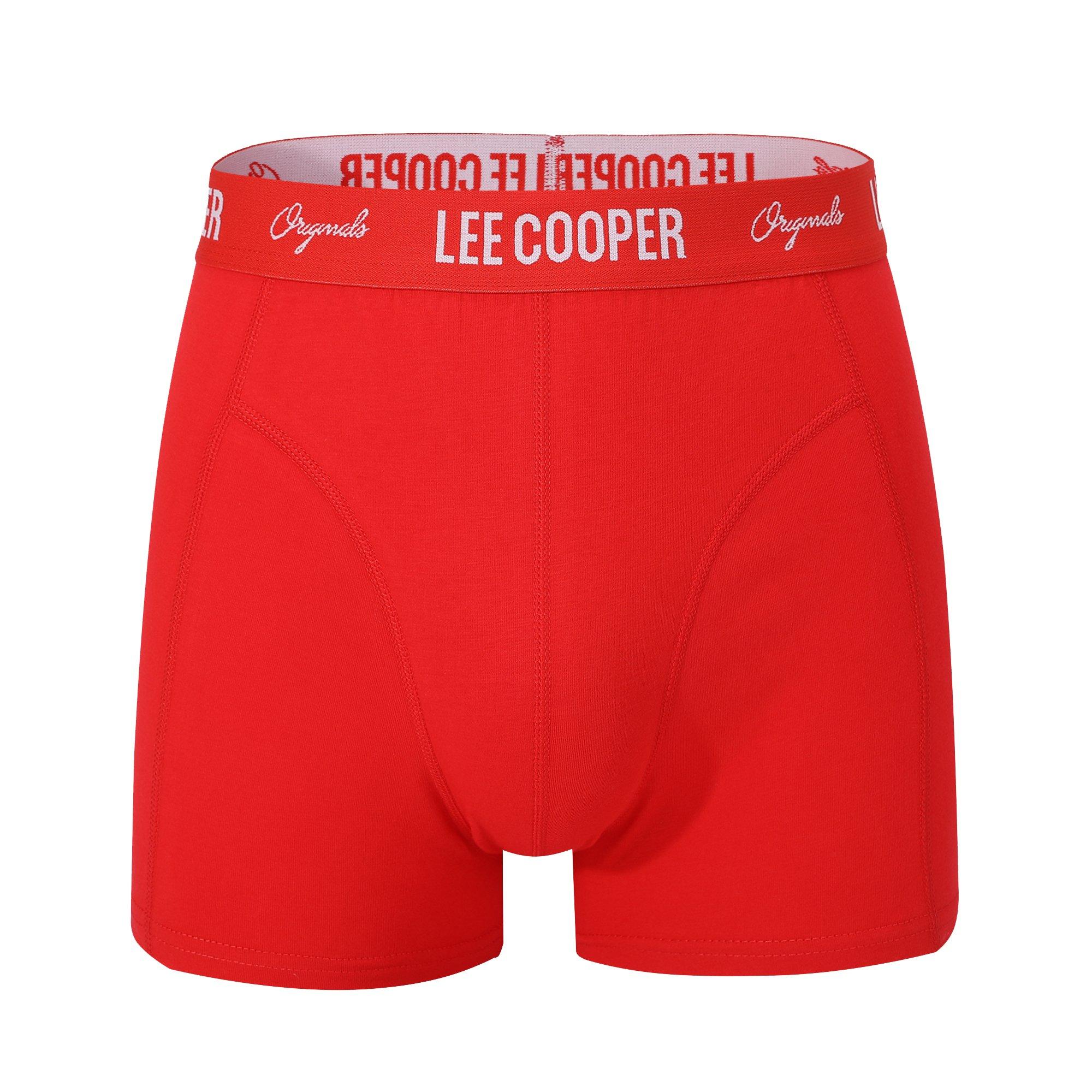 Lee Cooper Essential Mens Boxer Trunk 5-Pack