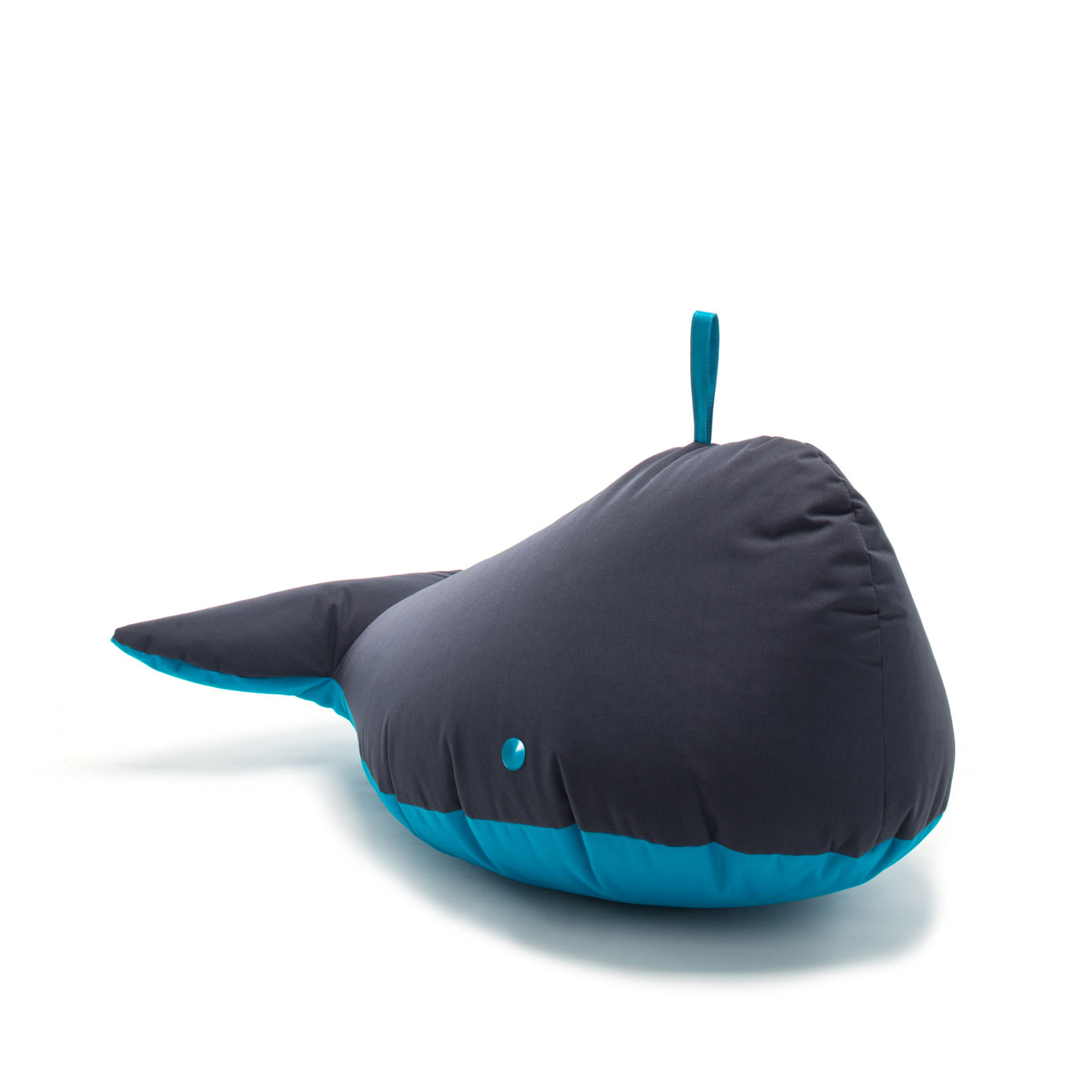 Happy Zoo Zitzak Walvis - Donkerblauw