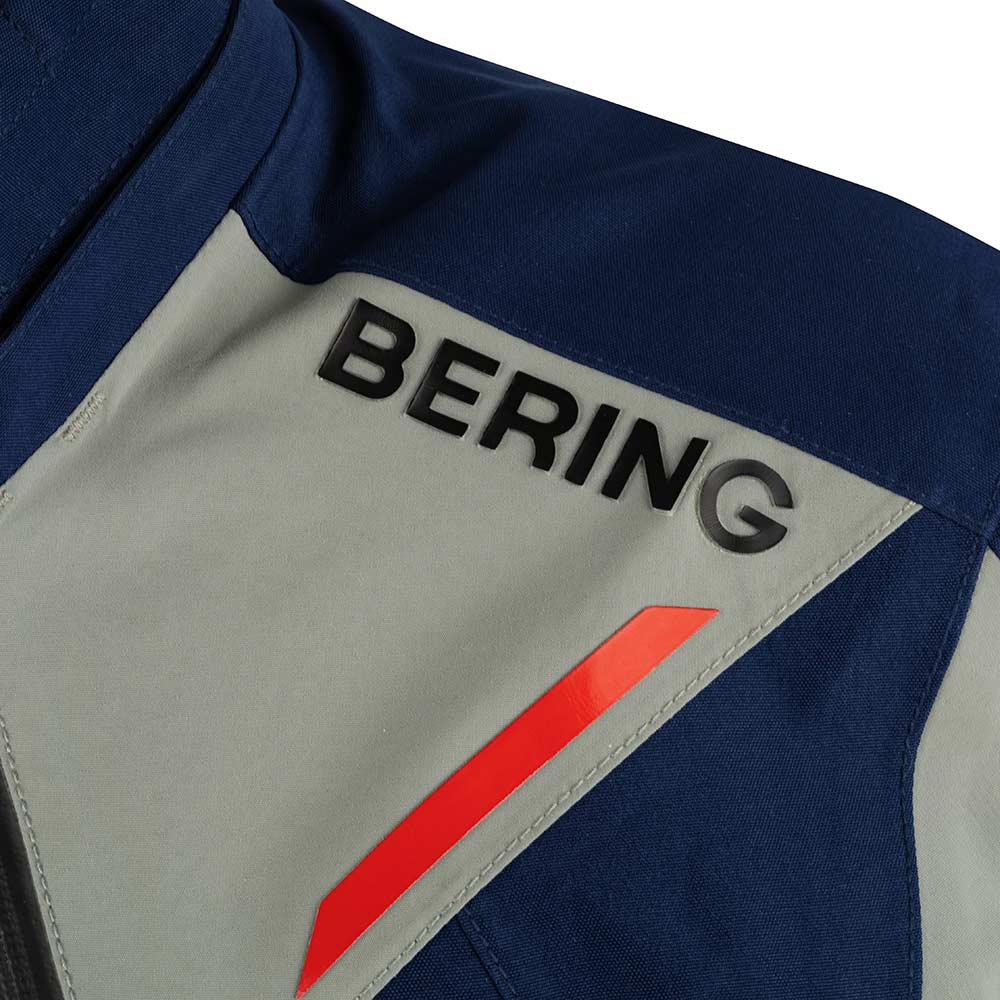 Bering - Veste Austral Gore-Tex® Gris / Navy / Rouge