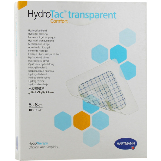 Pansement gel transparent Hydrotac Comfort Hartmann
