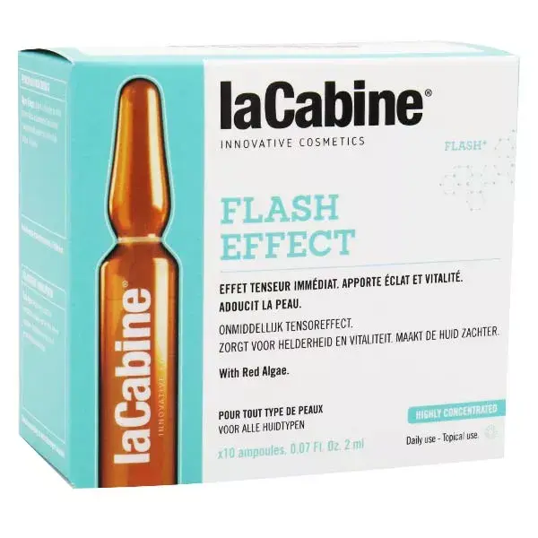 Cabine de Rejuvenescimento com Efeito Flash e 10 lâmpadas