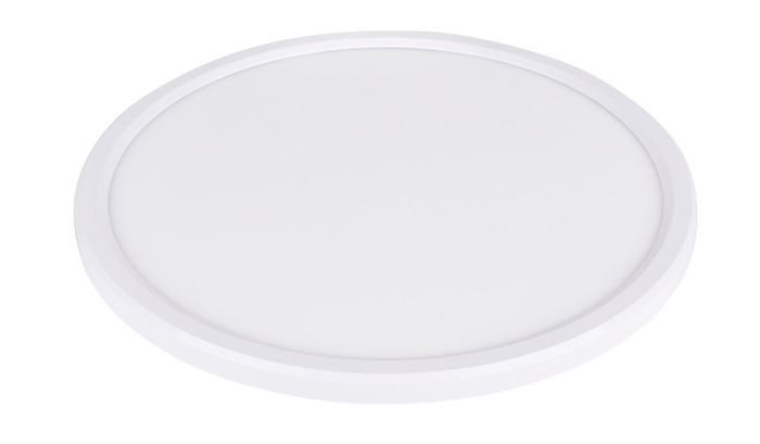 Plafond slim hvid Ø30 cm inkl. 15 W LED-pære