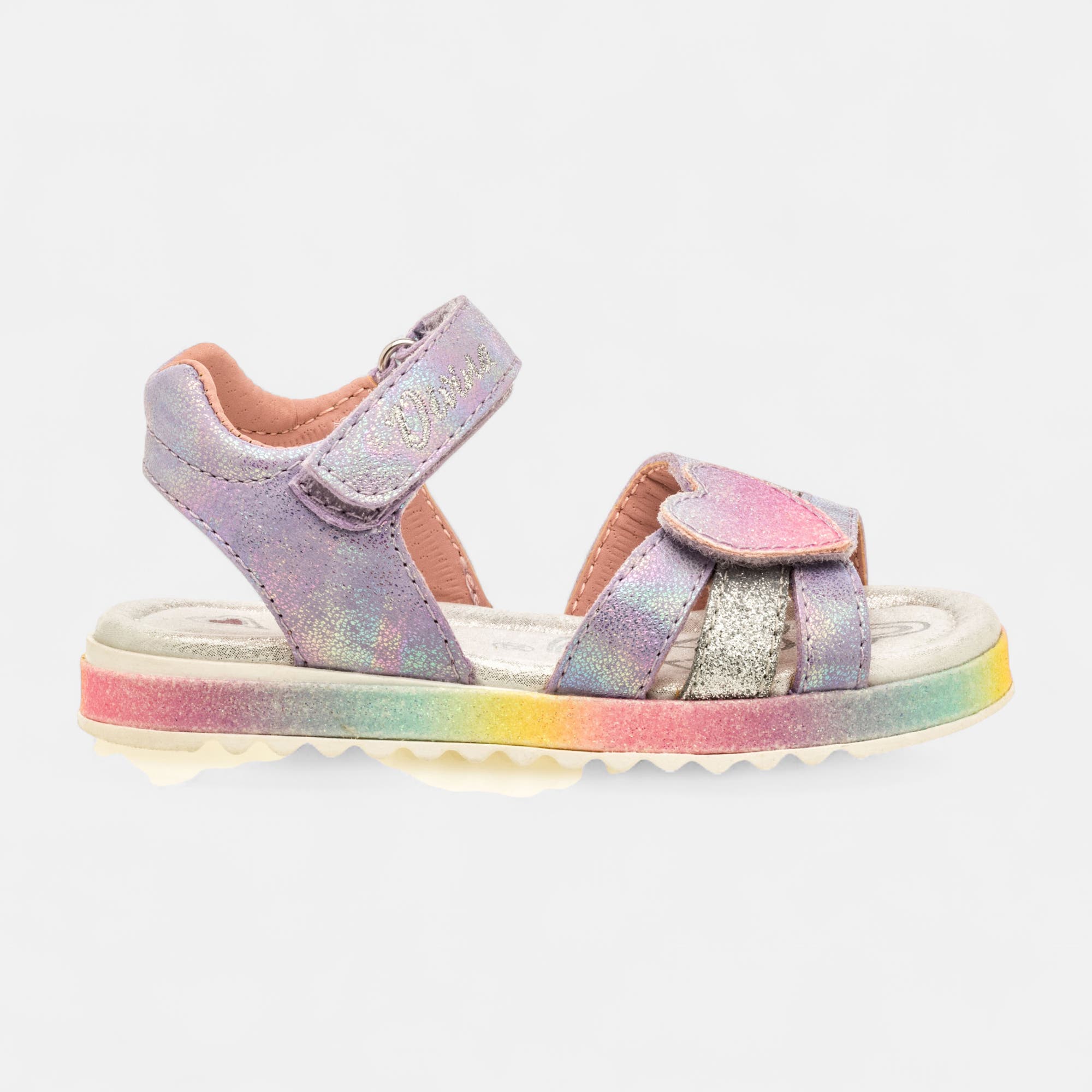 Sandales Fille multicolore