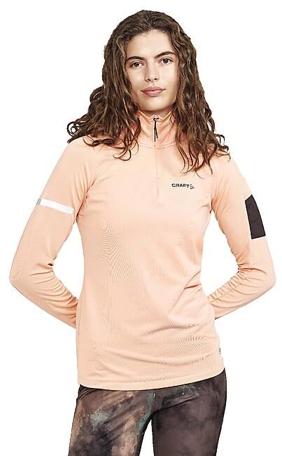 CRAFT - T-SHIRT ML DEMI ZIP ADV SUB Z LS 2 W