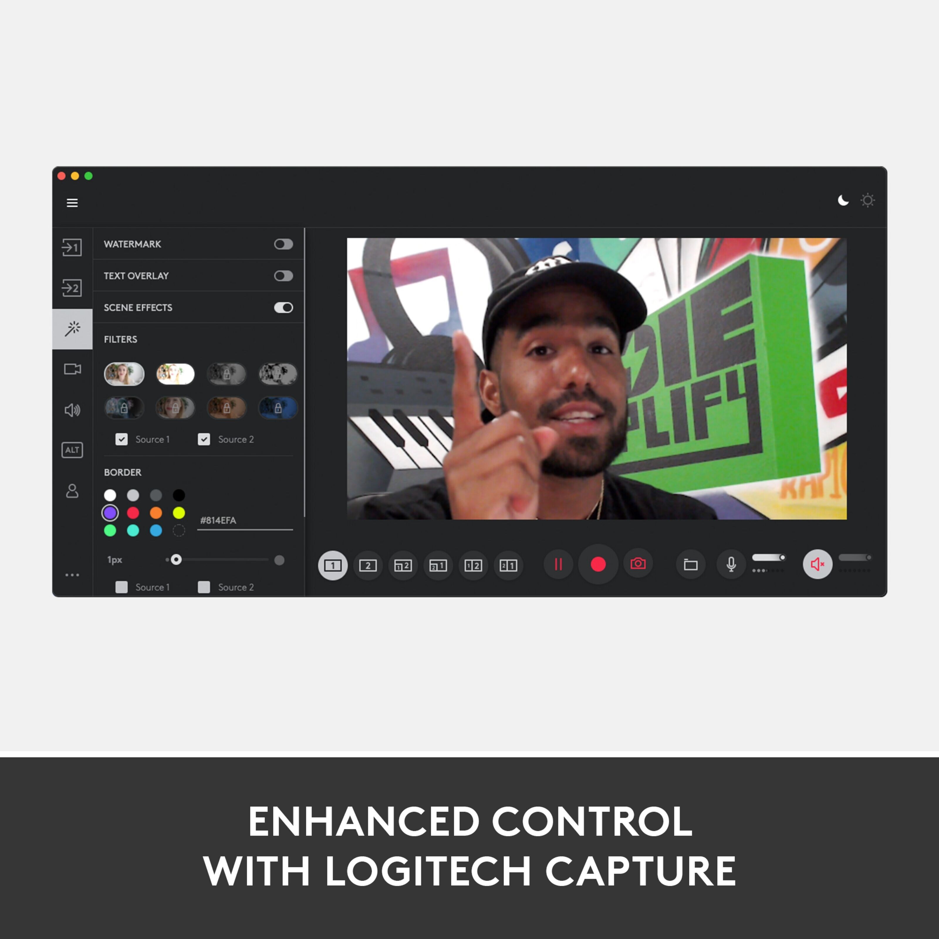 Logitech C Streamcam Webkamera