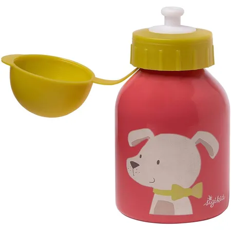 Sigikid Edelstahl Trinkflasche - 250 ml, Hund