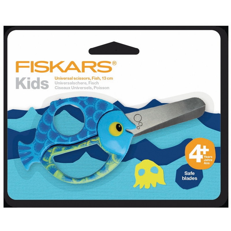 Fiskars Kinderschere Fisch, 13 cm