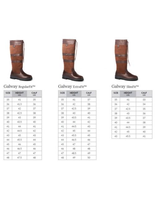 Dubarry Galway Ex-Fit Outdoor Laars - Unisex Laarzen - Navy Bruin 39