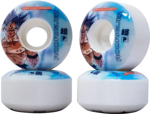 Primitive Dragon Ball Super II Ultra Instinct Skateboard Hjul