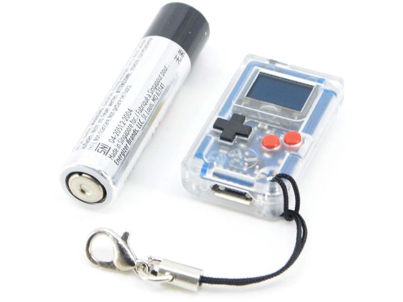 GAME Handheld Thumby Transparent Handheld Konsole mit 5 vorinstallierte Spiele