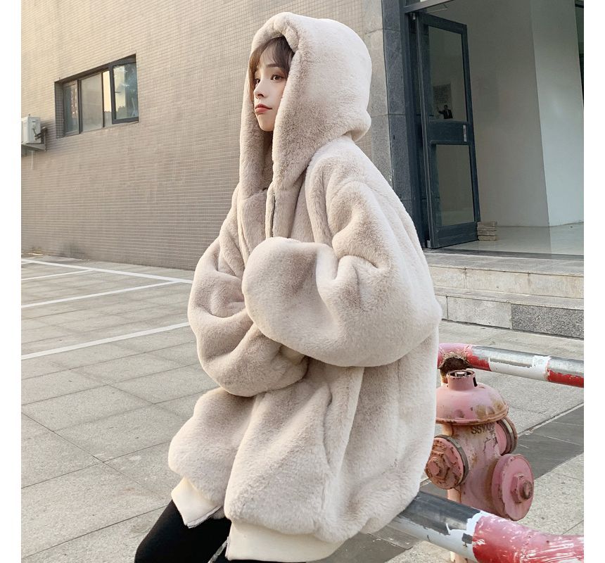 Meatacci - Chenille oversized capuchonjack