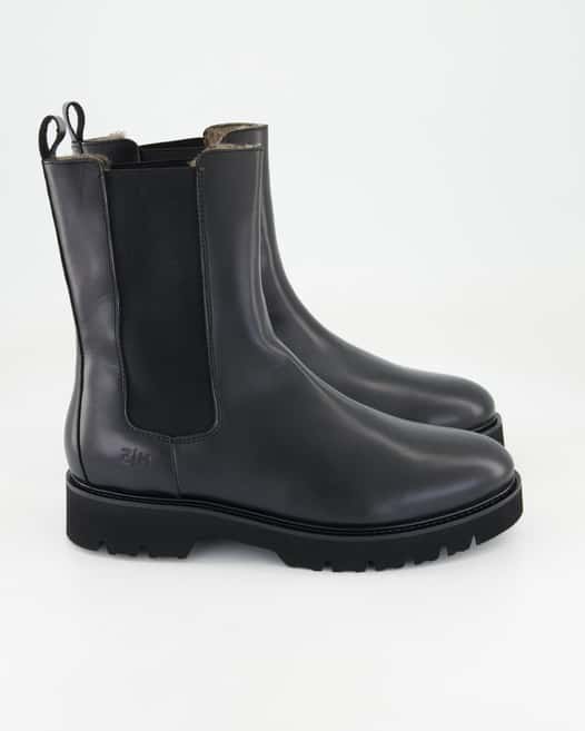Zahira B-2185 Chelsea Boots in Schwarz