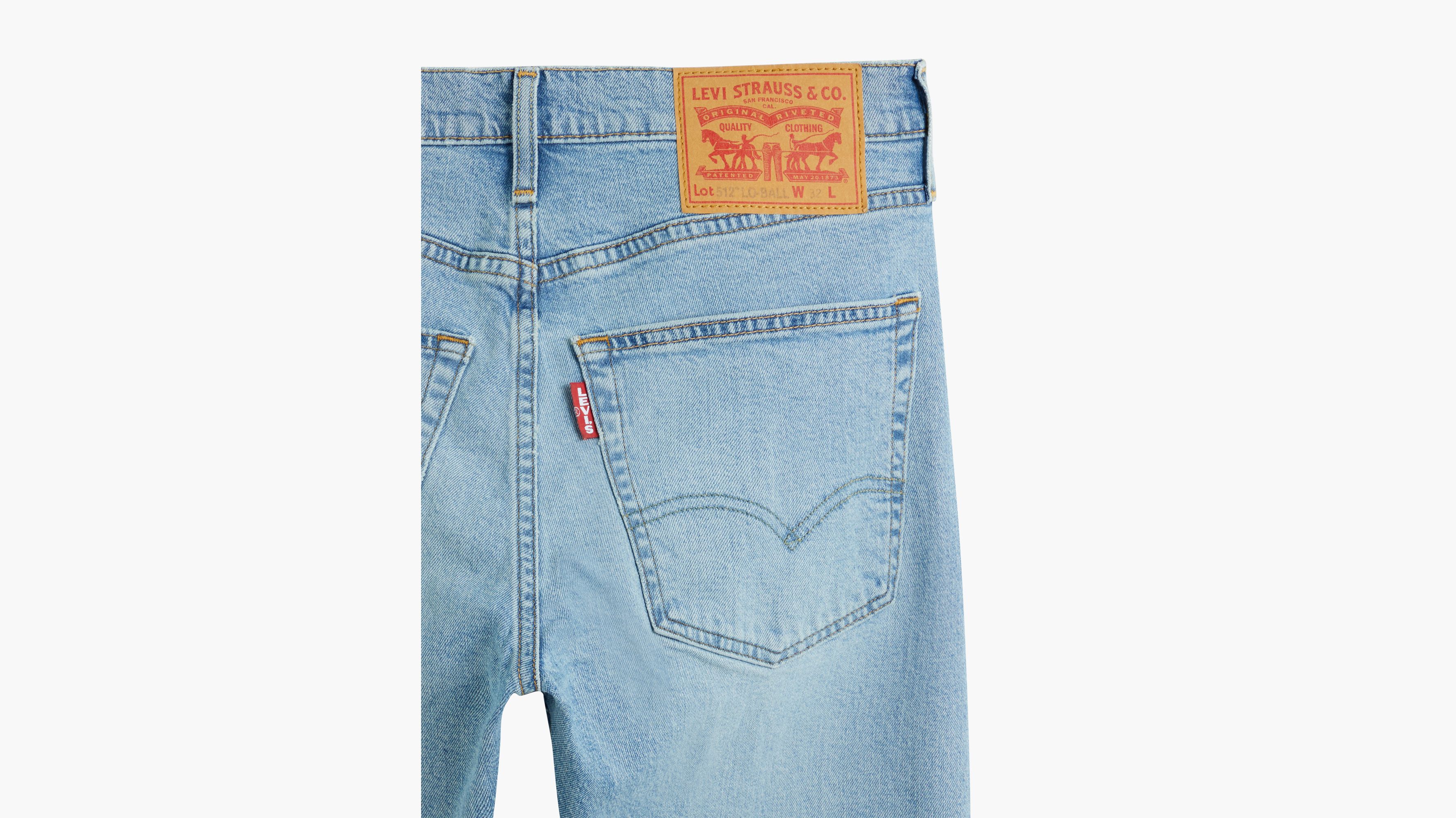 Jean 512™ Slim Taper Lo-Ball - Light Indigo Worn In - Bleu