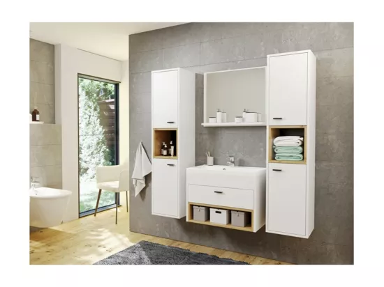 Ensemble de salle de bain avec 2 colonnes Olie