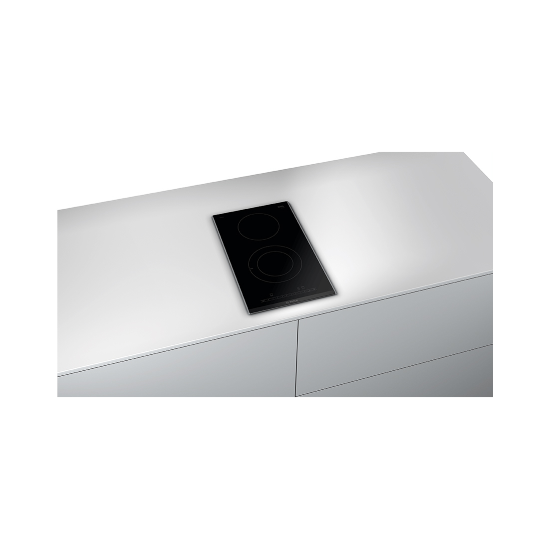 Bosch PKF375FP2E Domino-Elektrokochfeld mit Designrahmen 30 cm