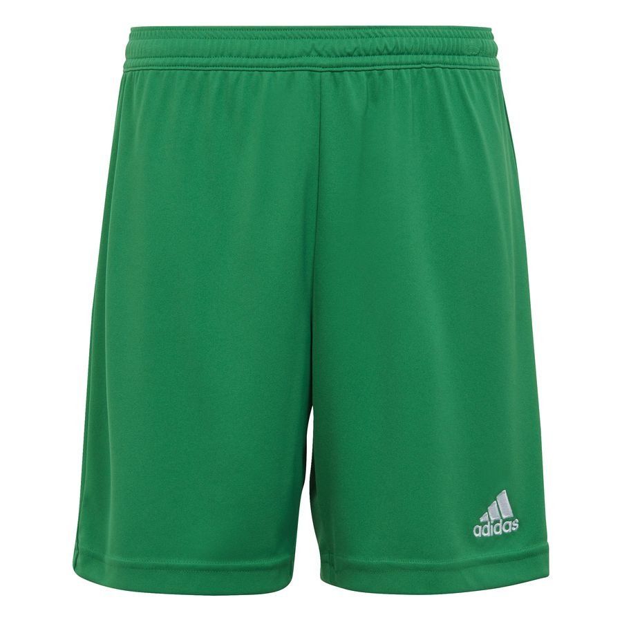 adidas Short Entrada 22 - Vert/Blanc Enfant