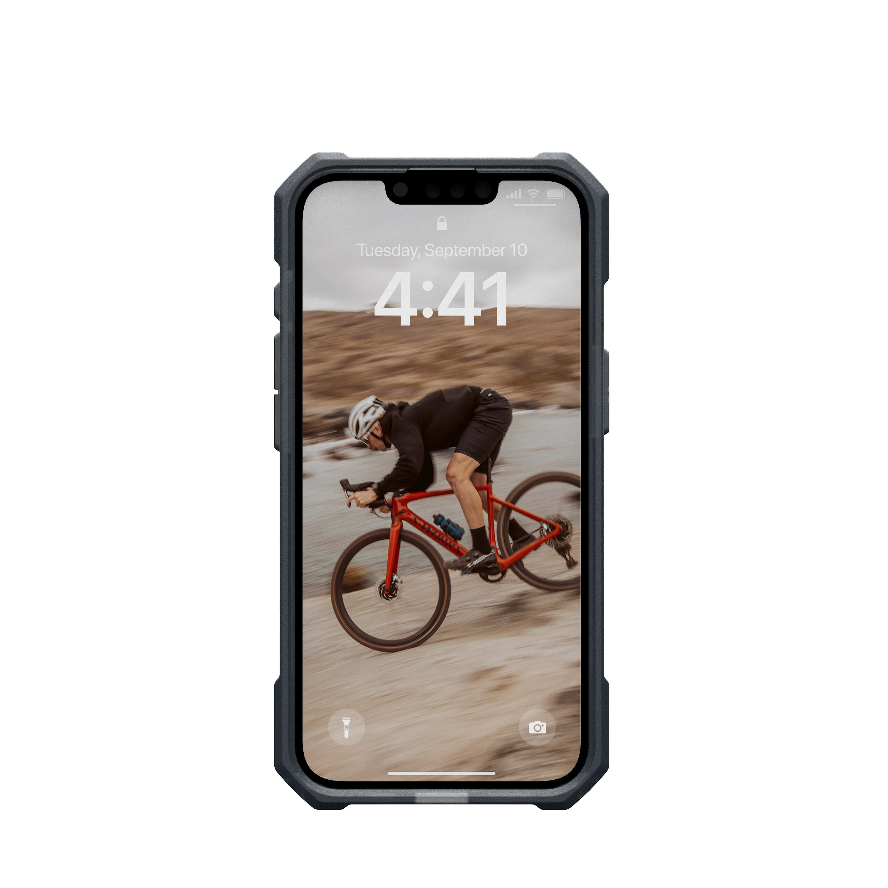 iPhone 16e MagSafe Schutzhülle Essential Armor (114496113131) - Ash (Transparent / Schwarz)