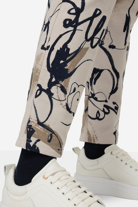 Joggpants, Sweat Hose, Eisbären, Elastikbund, seitliche Taschen