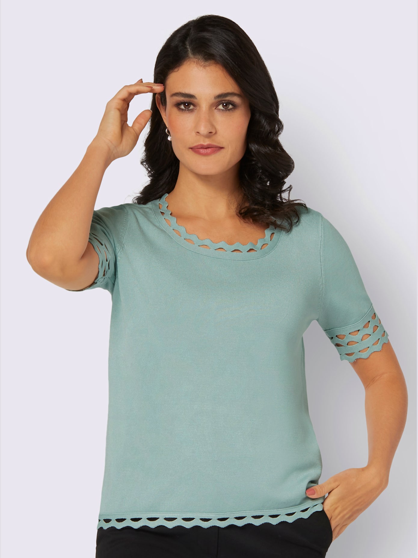 Pull finitions arrondies