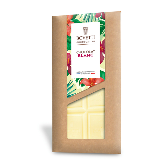 Tablette chocolat blanc 100g