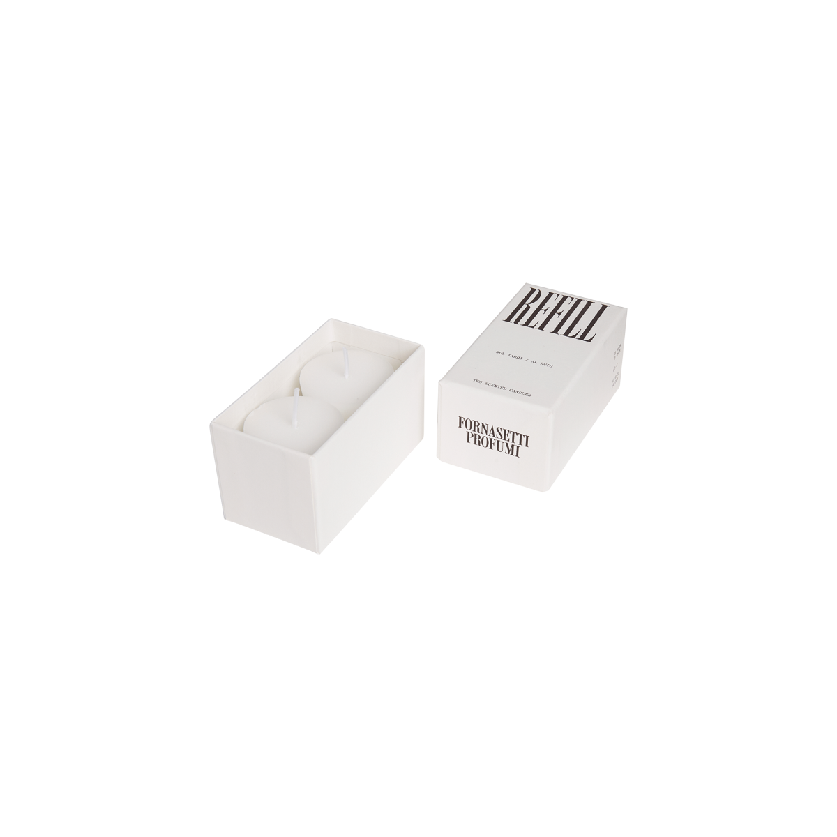 Set of 2 Refill Scented Candles 2x60gr