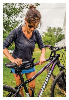 Barre Adaptateur de Cadre Vélo Yakima TubeTop pour Porte Vélos Noir