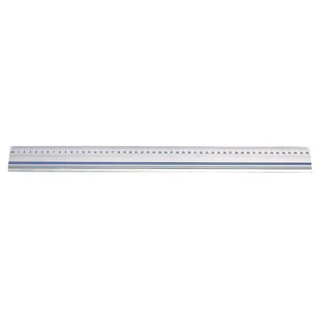 WEDO® Alu-Schneidelineal 50 cm mit Gummieinlage