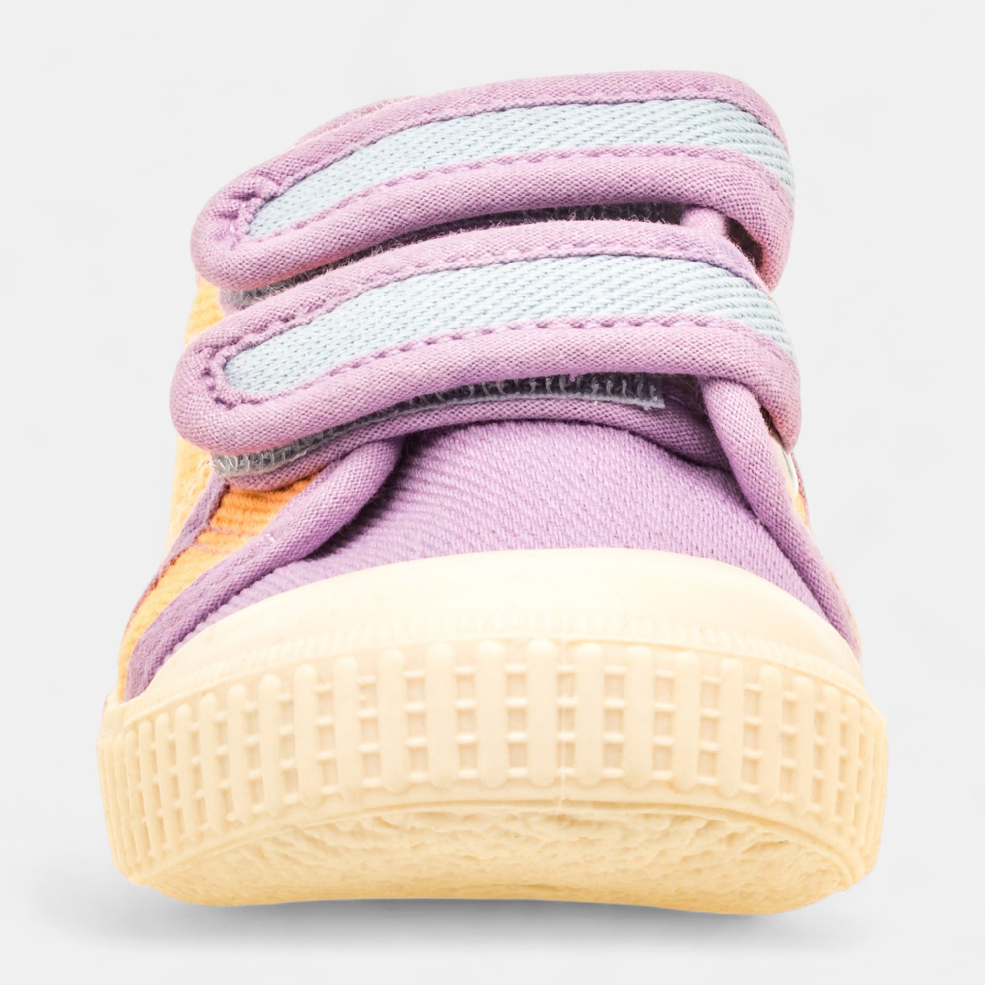 Baskets en toile Fille orange