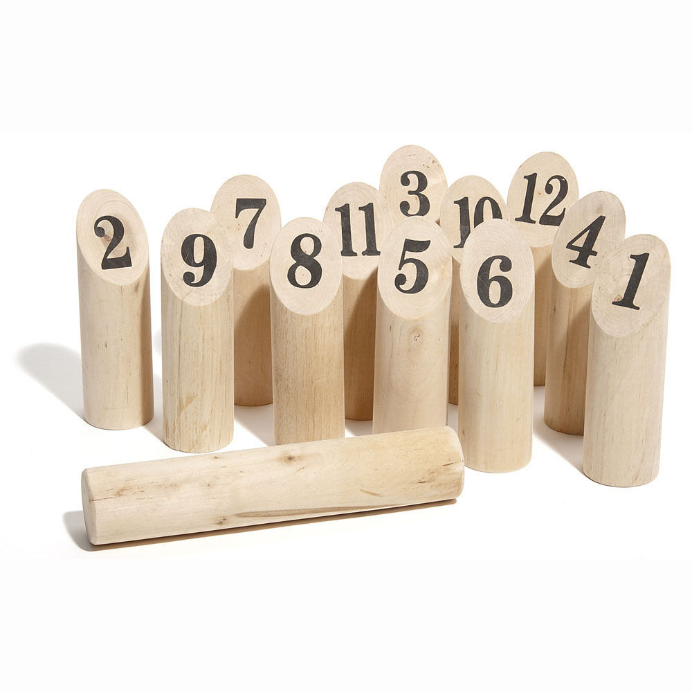 Jeu de quilles finlandaises bois