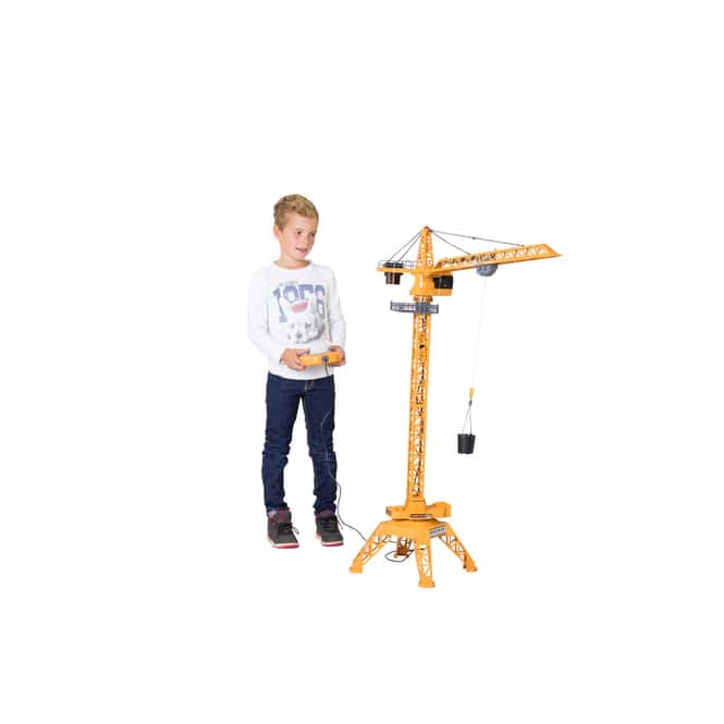 Großer drehbarer Baukran 120cm - mit Licht- und Soundfunktion