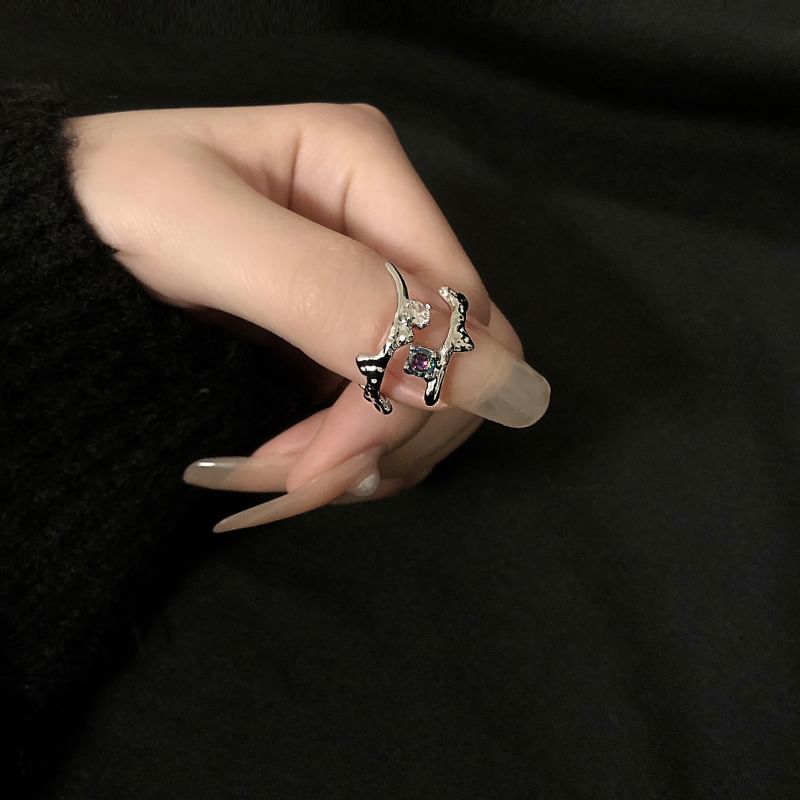 Wandoli - Strass ring / set