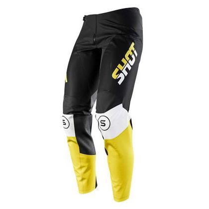 Pantalon cross Shot CONTACT SPIRIT - YELLOW 2021 - Noir / Jaune