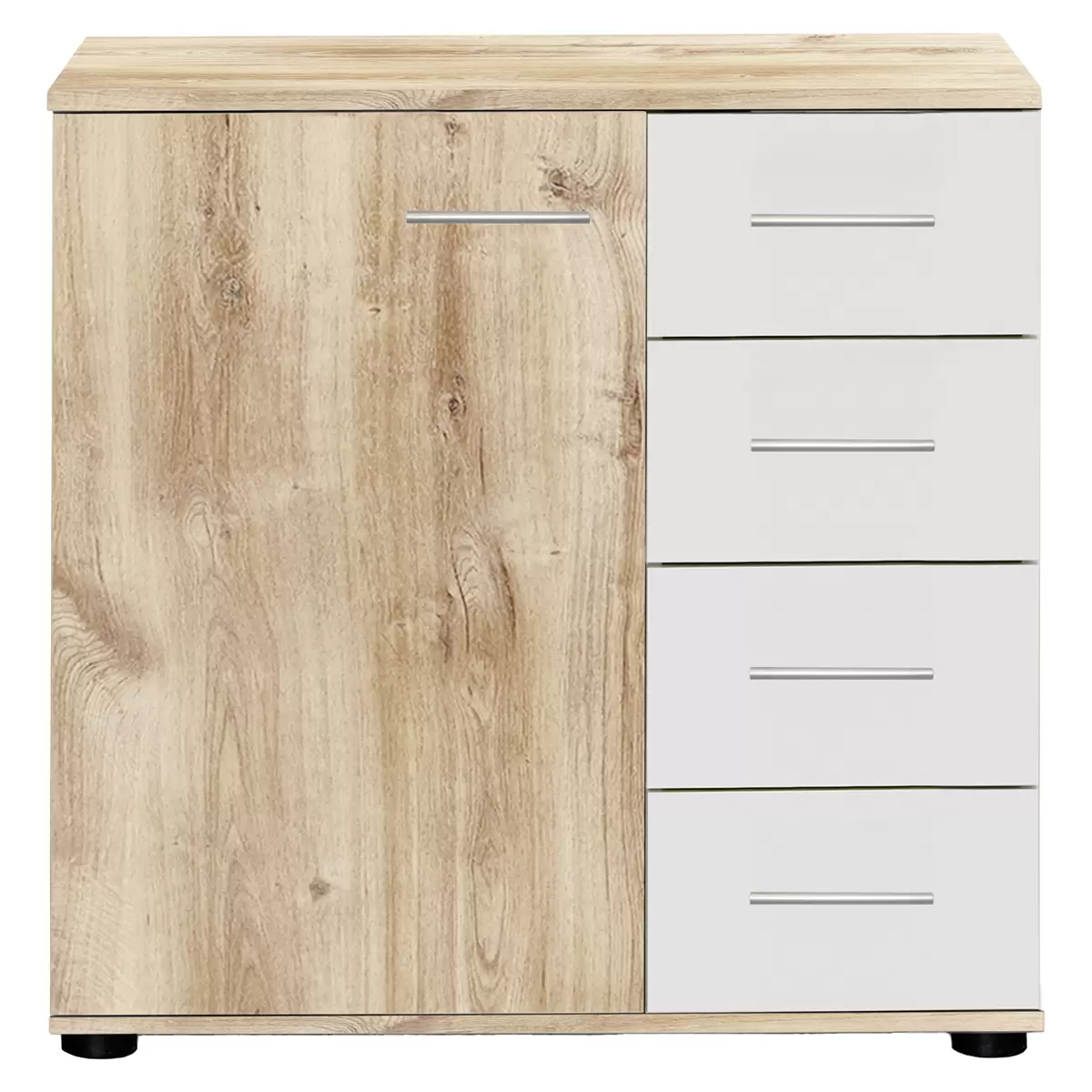Kommode Katrin Best Price Eiche,weiss