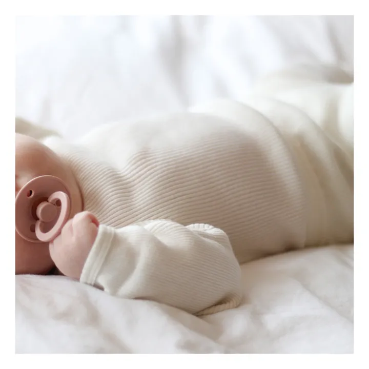 Minimalisma Body Côtelé Coton et Soie Bono | Ecru