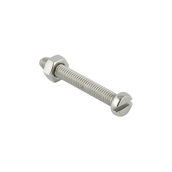 KARWEI metaalbout RVS 6x20 mm 10 stuks