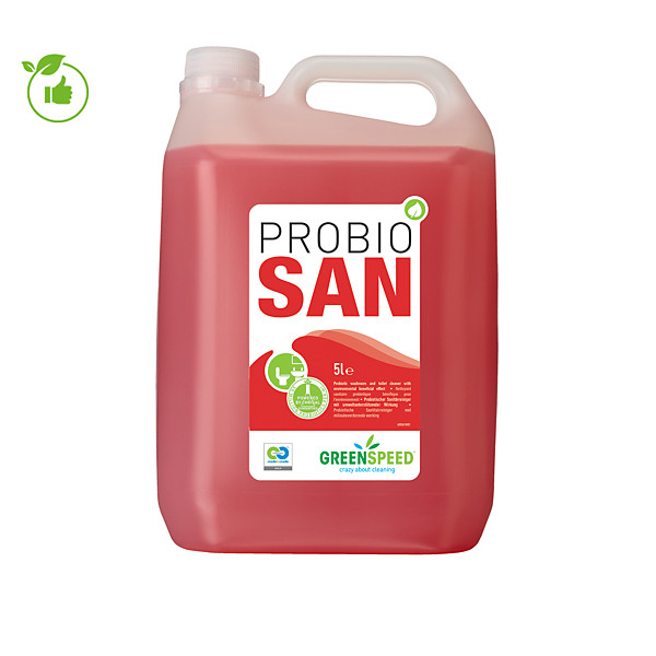 Nettoyant sanitaires détartrant Greenspeed Probio San 5 L