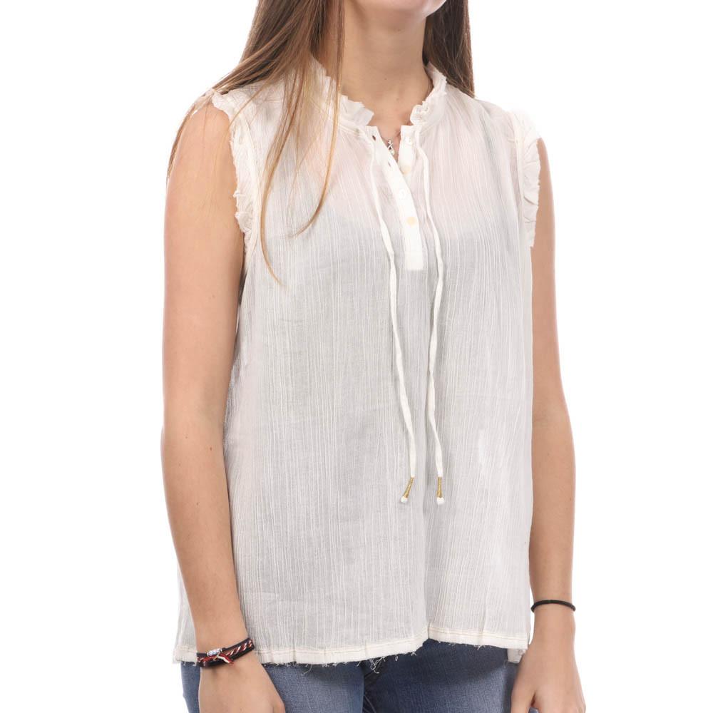 Teddy Smith Blouse Blanche Femme Teddy Smith Alvina