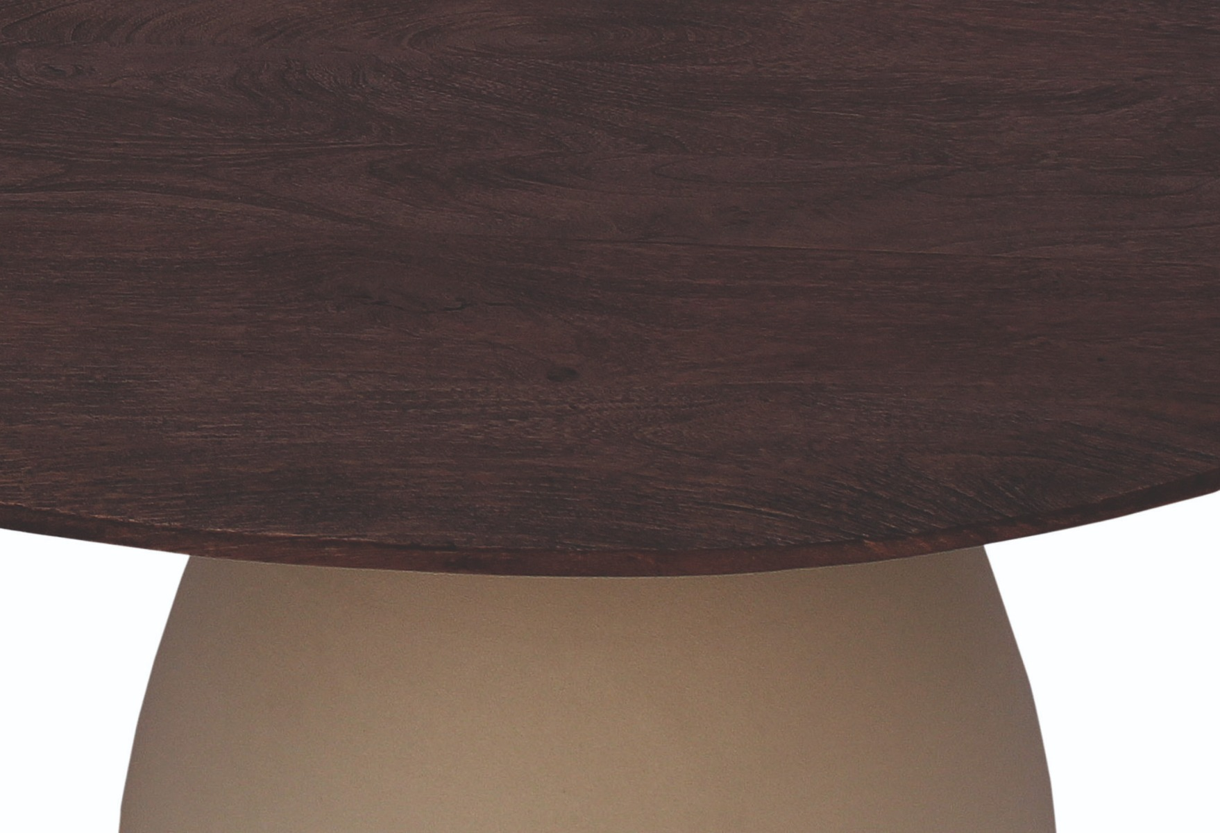 Paddestoel Organic salontafel 86cm Hout