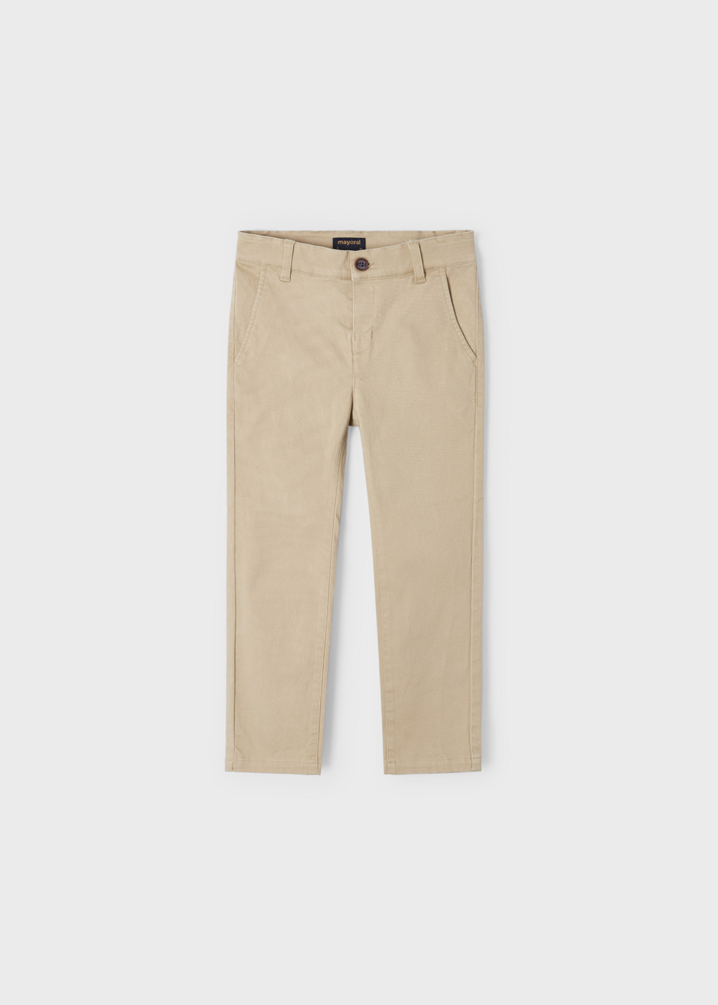 Calças chino piqué para meninos