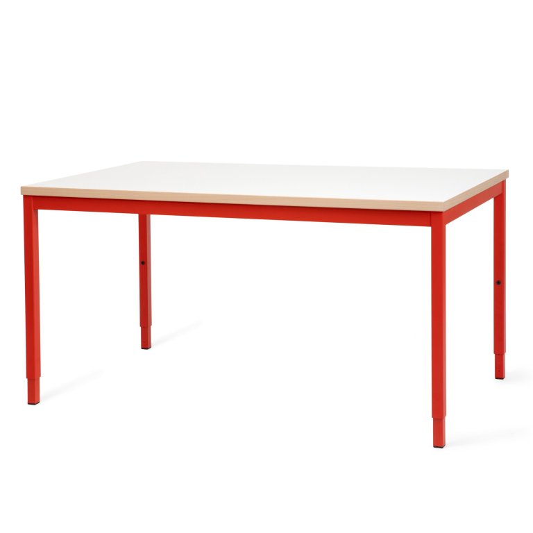 Modulor Tisch M für Kinder, reinrot