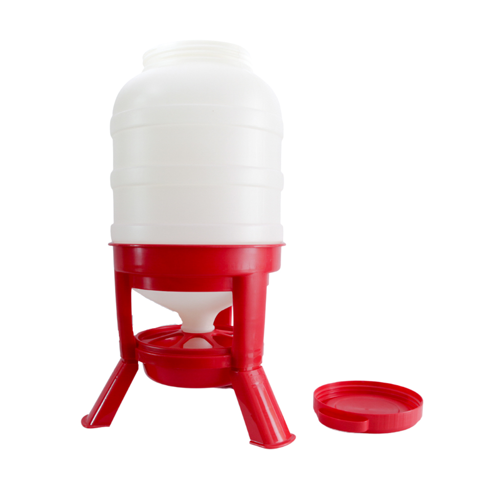 Mangeoire pour volailles sur pieds, 40l